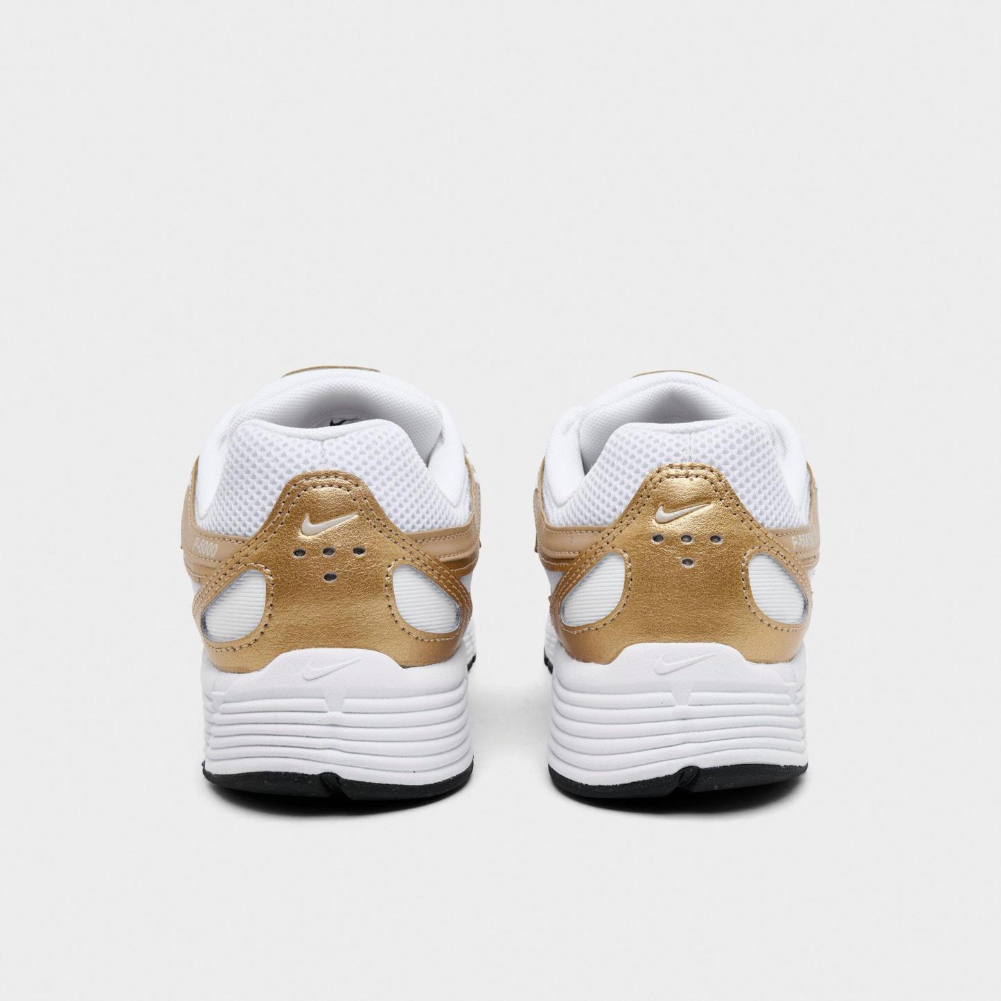 Women's Nithtke P-6000 Casual Shoes - Part 1 - White/Blur/Black/Sanddrift - Back view