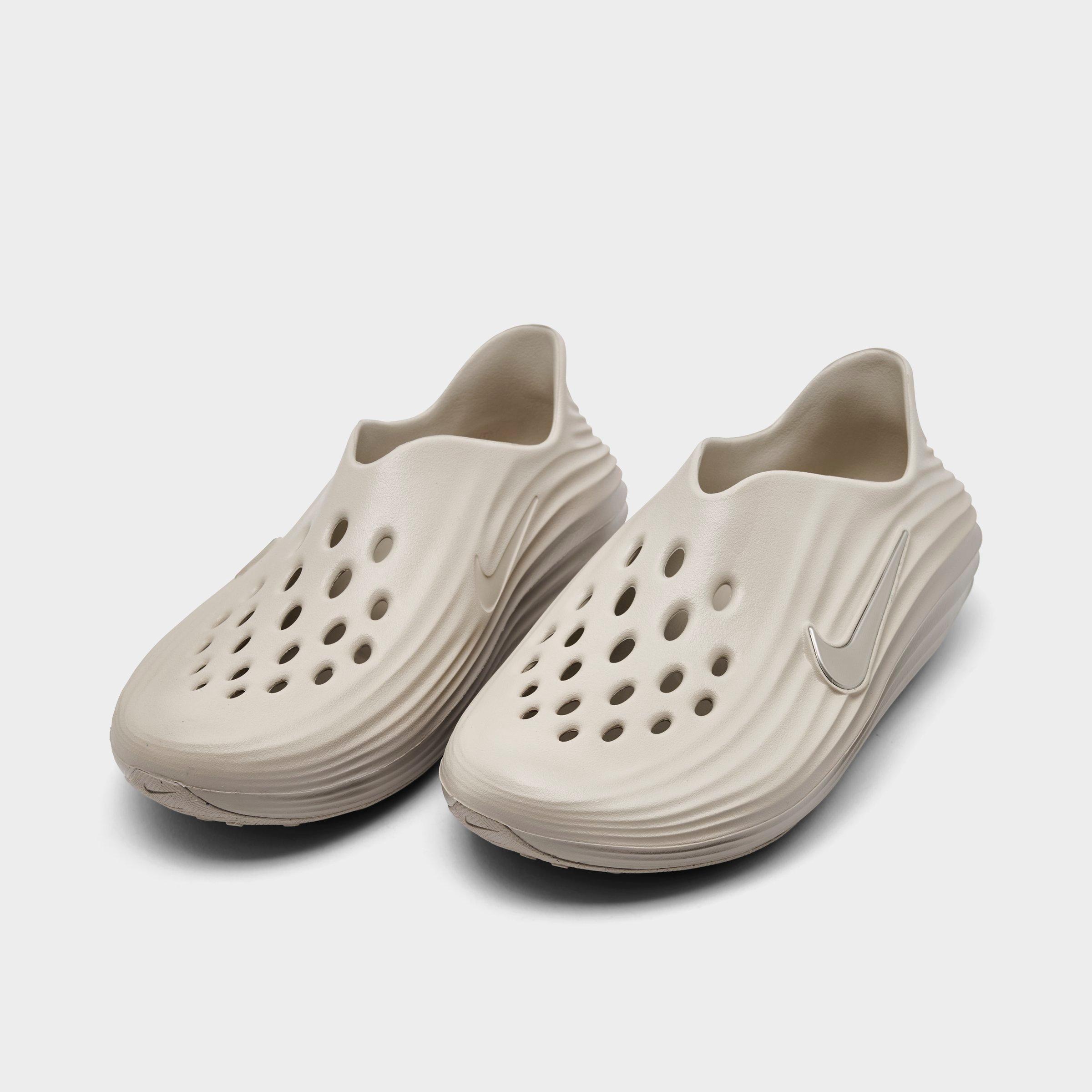 Big Kids' Nithtke ReactX Rejuven8 Recovery Casual Shoes - Moon Particle/Light Orewood Brown/Light Orewood Brown - Both shoes facing left