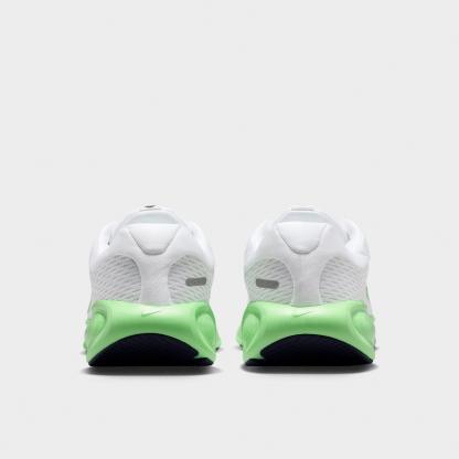 Big Kids' Nithtke Stellar Ride Running Shoes - White/Photon Dust/Green Spark/Illusion Green - Back view