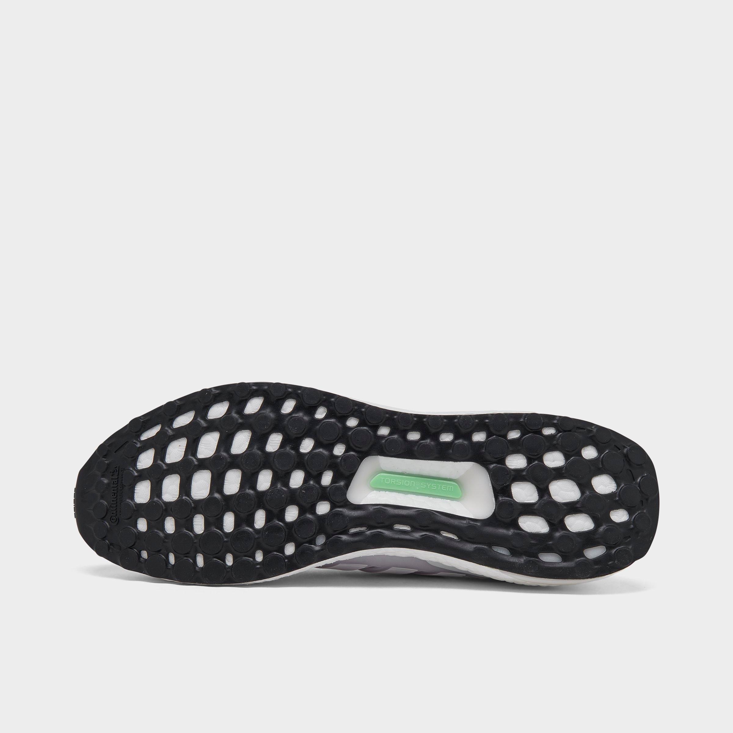 Men's adidas Ultraboost 1.0 Running Shoes - White/White/White - Bottom view
