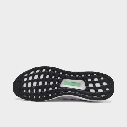 Men's adidas Ultraboost 1.0 Running Shoes - White/White/White - Bottom view