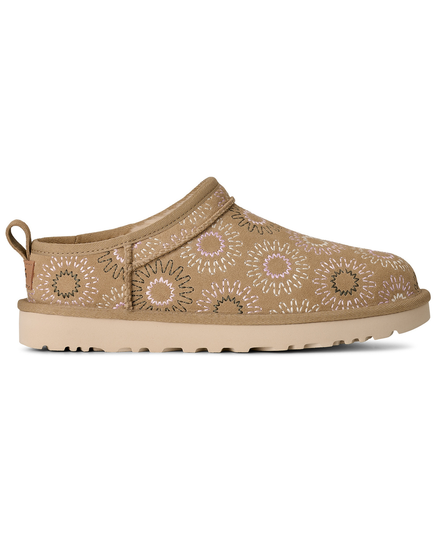 UGG® Women's Classic Micro Sun Stitch Slip-On Slippers - Mustard Seed