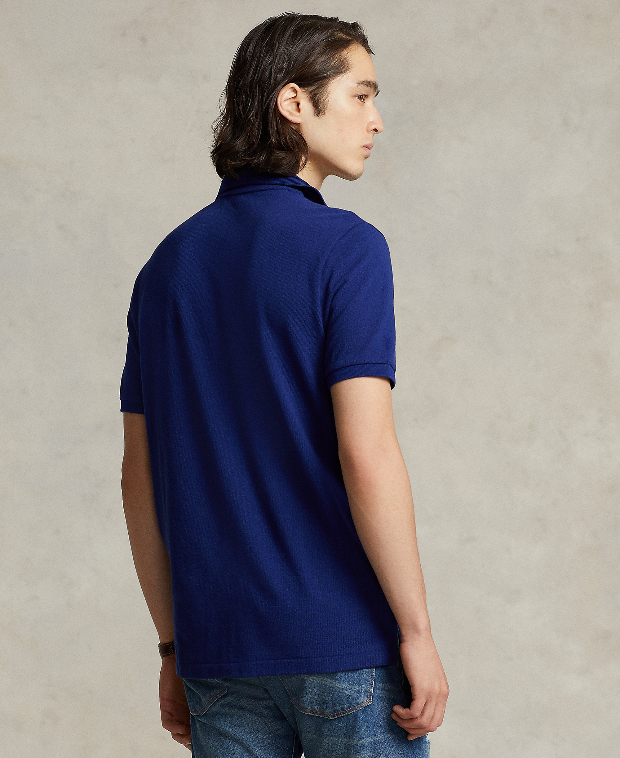 Polo Ralph Lauren Men's Classic-Fit Mesh Polo Shirt - Fall Royal