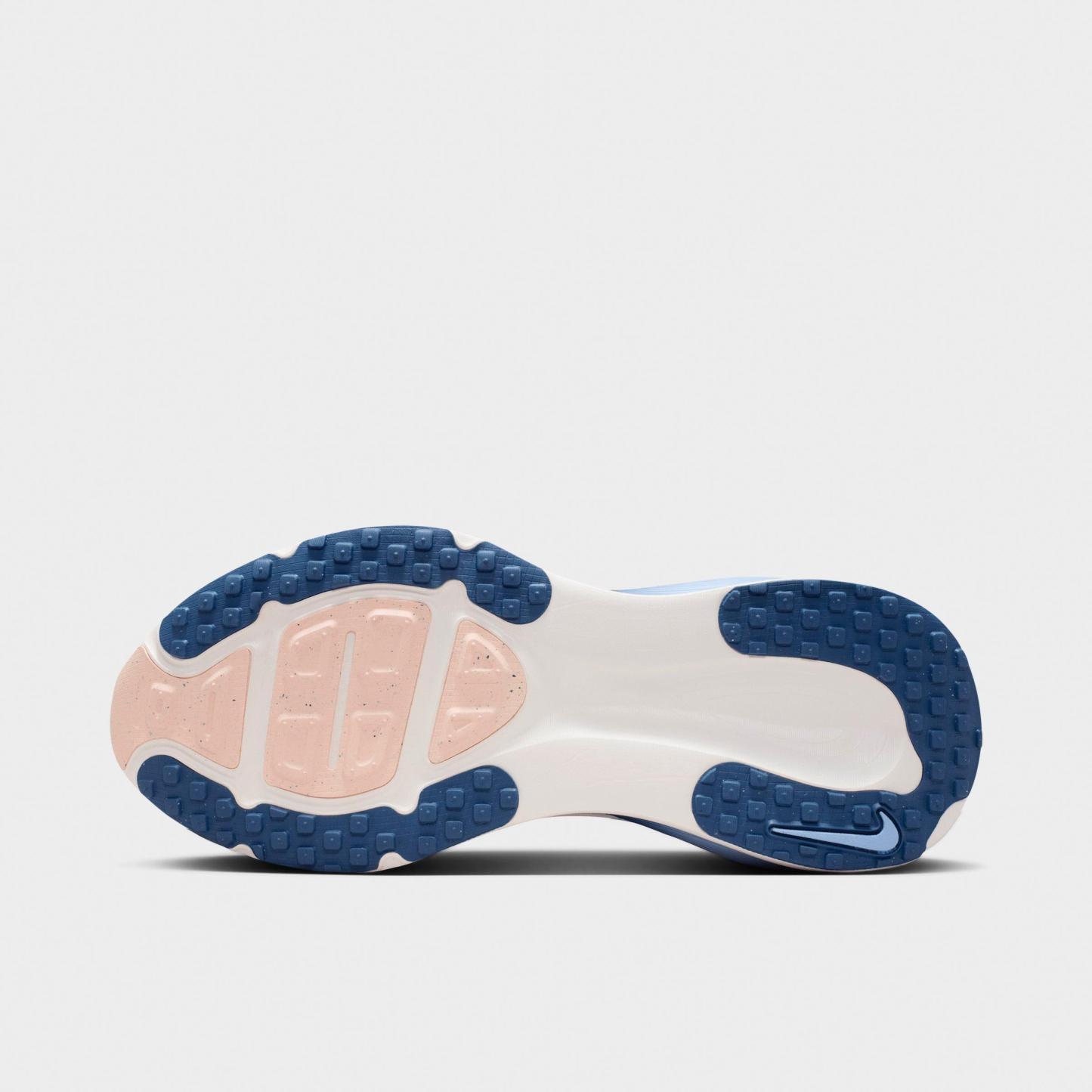 Women's Nithtke Vomero 18 Running Shoes - Part 2 - Hydrogen Blue/Mystic - Bottom view