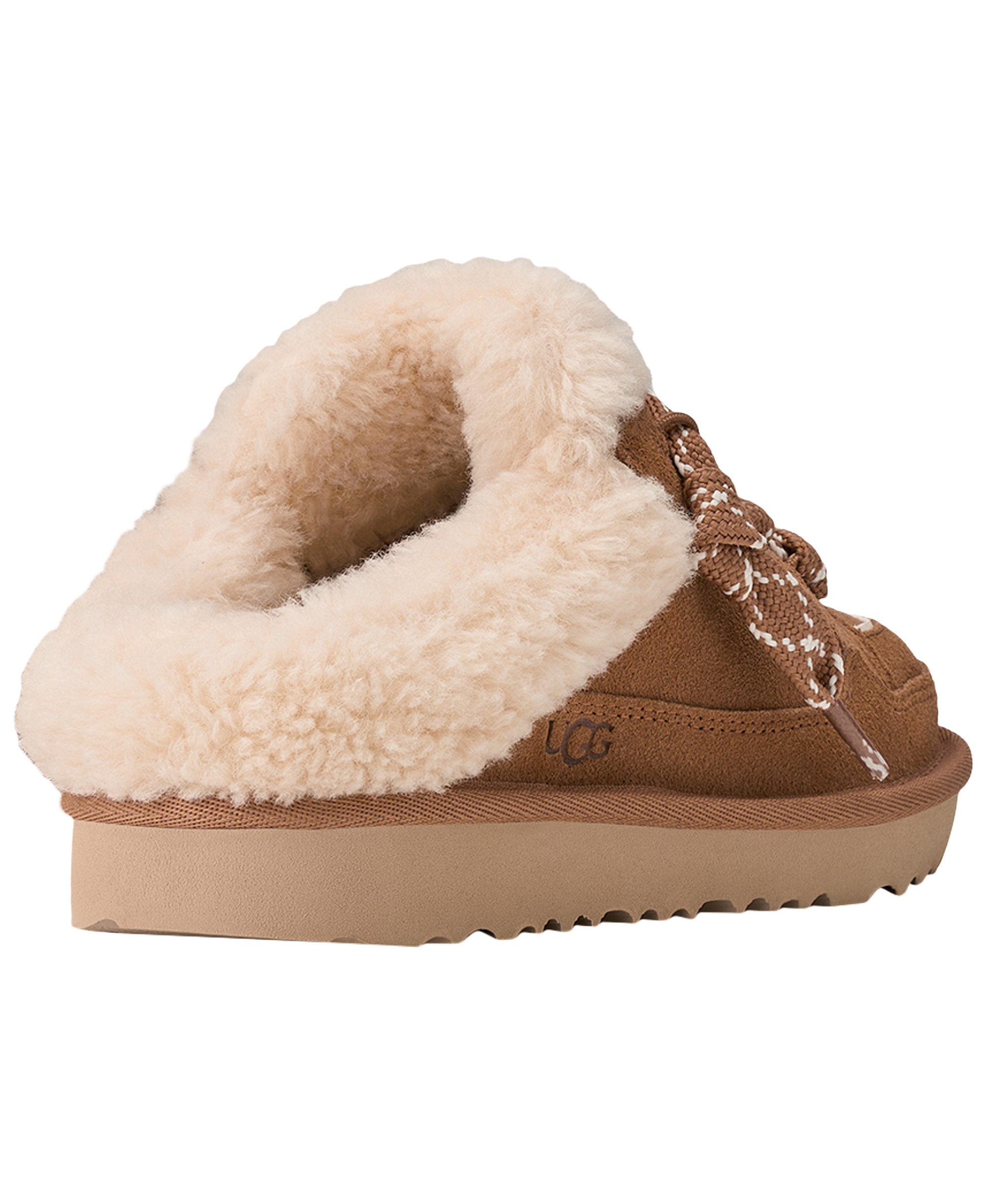 UGG® Kids Lowmel Slip-On Mule Sneakers - Chestnut