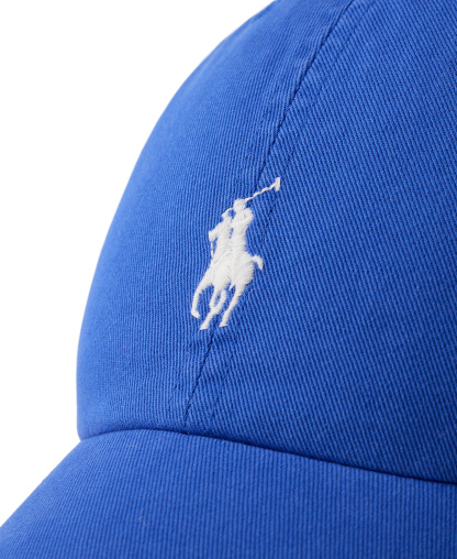 Polo Ralph Lauren Men's Classic Baseball Hat - New Iris Blue/White PP