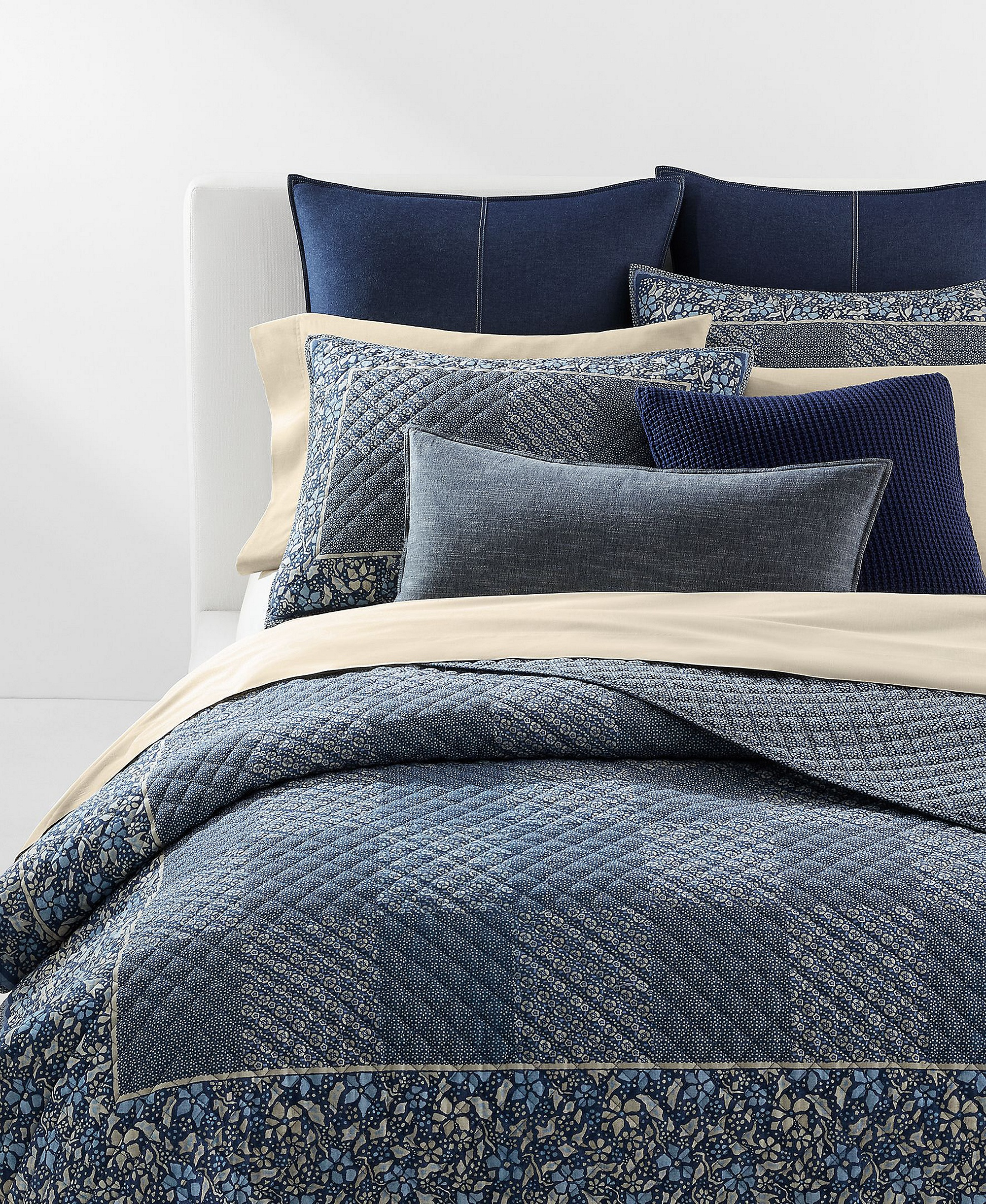 Lauren Ralph Lauren Penwood Quilt, Twin - Indigo