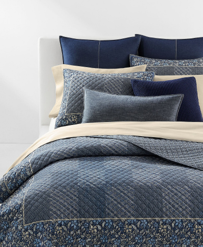 Lauren Ralph Lauren Penwood Quilt, Twin - Indigo