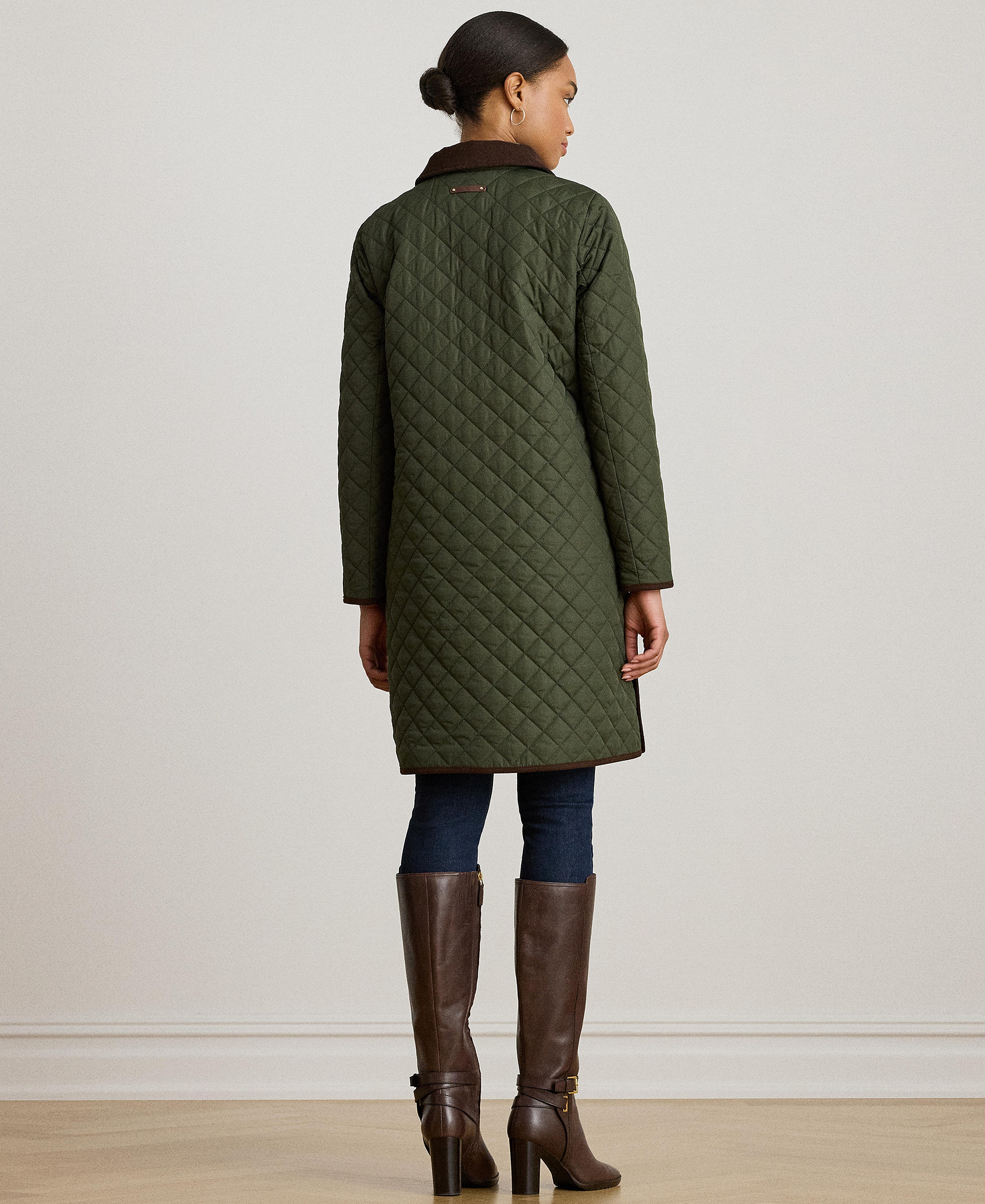 Lauren Ralph Lauren Women's Diamond-Quilted Coat, Created for Macy's - Litchfield Loden