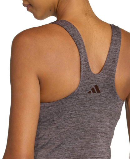 adidas Women's All Me Medium-Support Bra Tank Top - Aurora Coffee Mel.