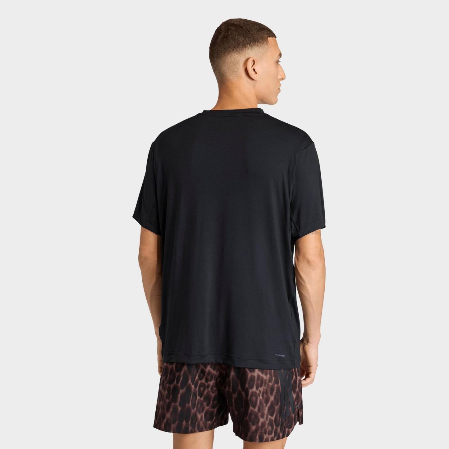 Men's adidas Puremotion Training T-Shirt - Black - view 3