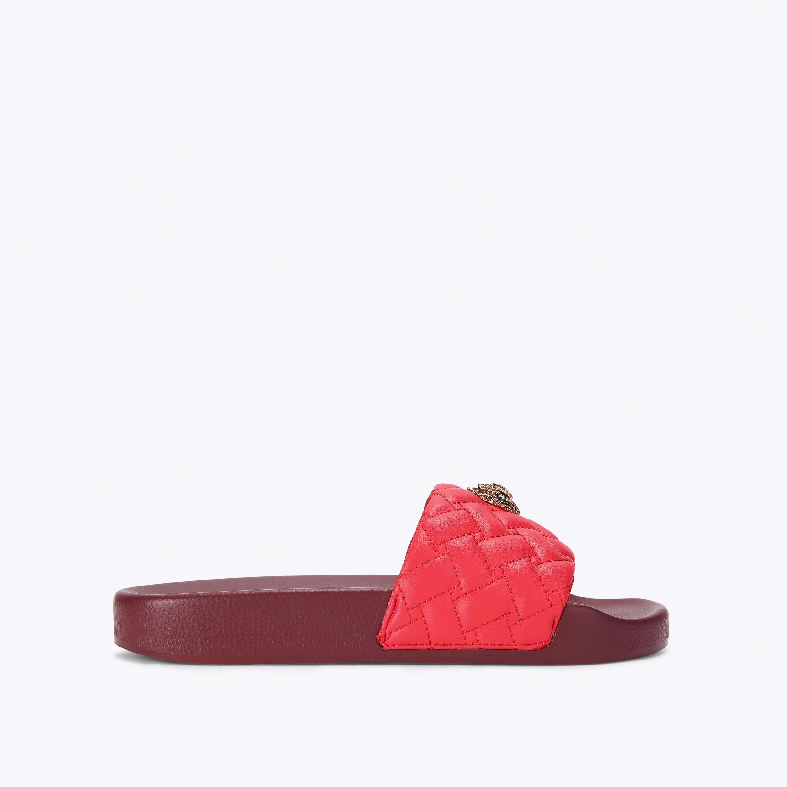 Kurt Geiger London Meena Eagle Slide - Red