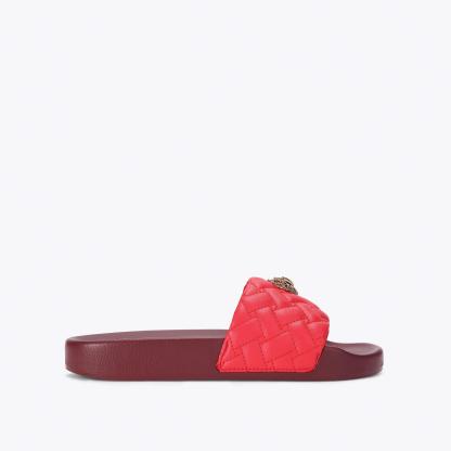 Kurt Geiger London Meena Eagle Slide - Red