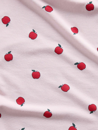 SoftMade Modal PJ Pants - Pink apple print