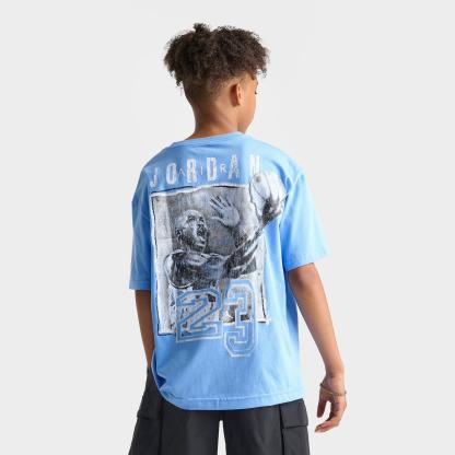 Big Kids' Jordan Vintage Layup Graphic T-Shirt - University Blue - view 1