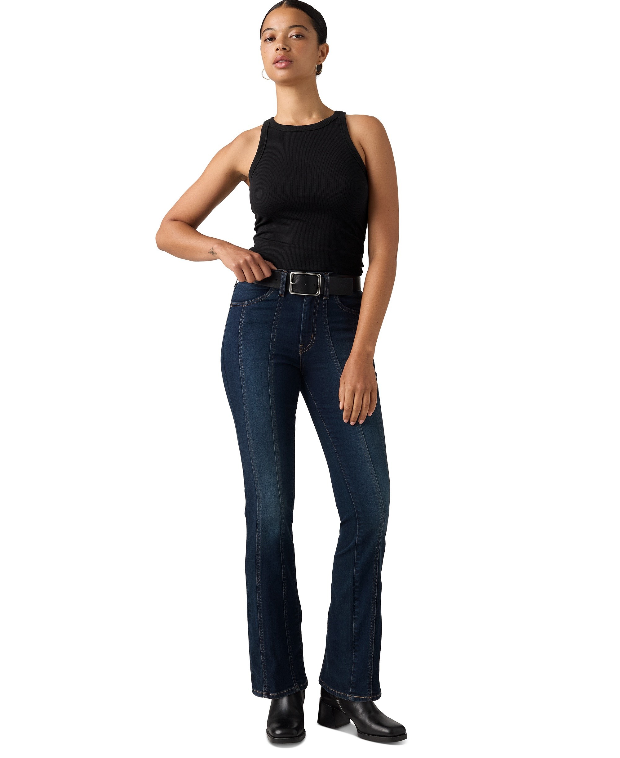 Levi's Women's 725 High-Rise Bootcut Jeans - Fell In Love Lb