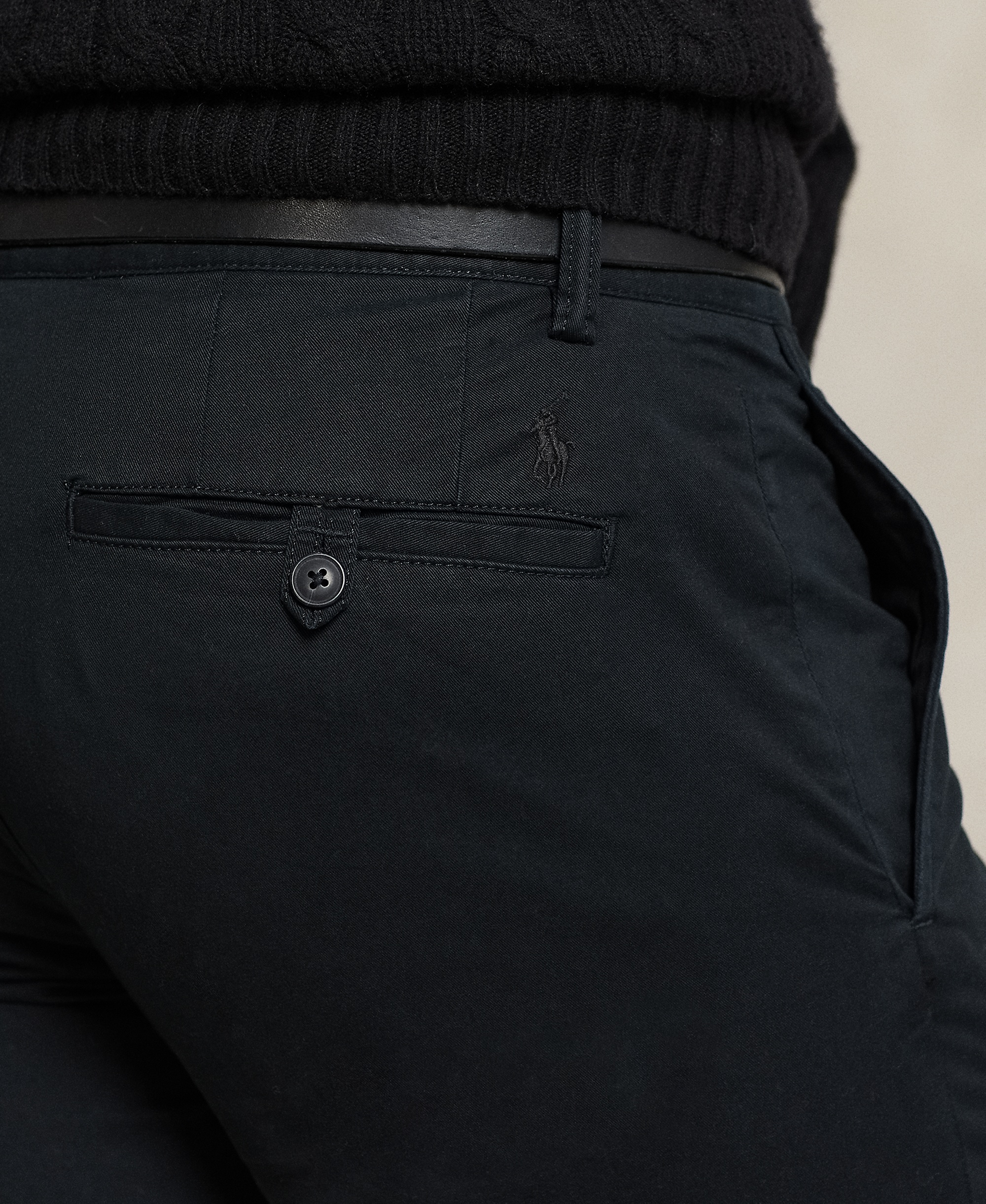 Polo Ralph Lauren Men's Slim-Fit Stretch Chino Pants - Polo Black