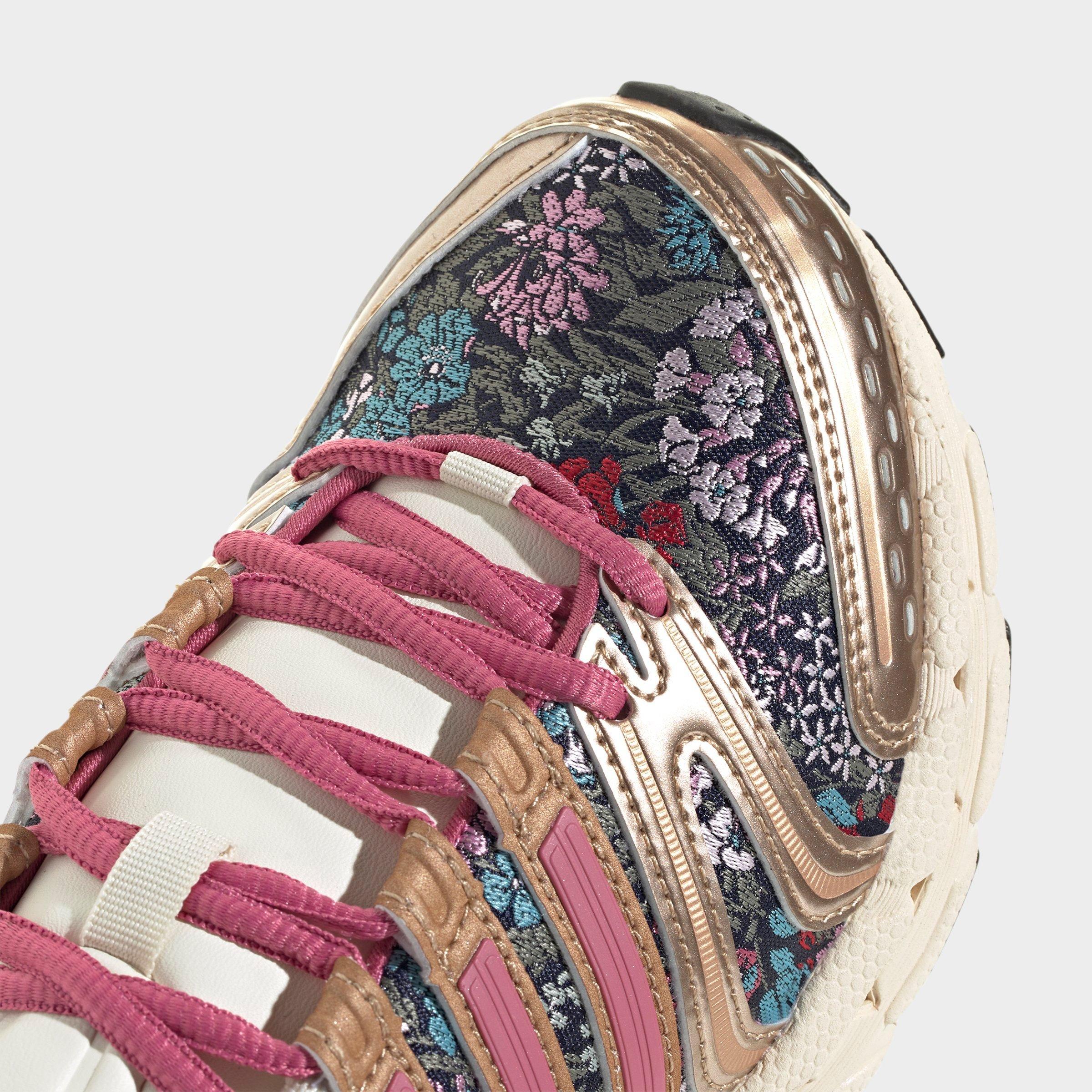 Girls' Big Kids' adidas x Liberty London Adistar Control 5 Casual Shoes - Cream White/Dual Magenta/Core Black - Detail shot