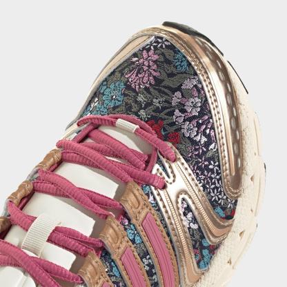Girls' Big Kids' adidas x Liberty London Adistar Control 5 Casual Shoes - Cream White/Dual Magenta/Core Black - Detail shot