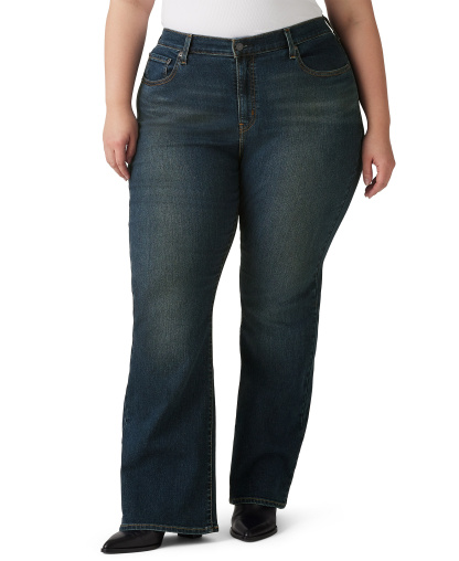 Levi's Trendy Plus Size 725 High-Rise Bootcut Jeans - Tint Time Plus