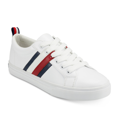 Tommy Hilfiger Women's Lireai Lace up Sneakers - White