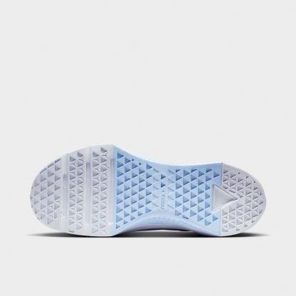 Women's Nithtke Metcon 10 Training Shoes - Hydrogen Blue/Aluminum/Football Grey/Hydrogen Blue - Bottom view