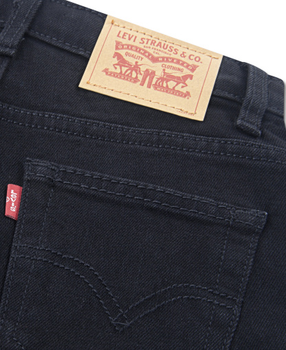 Levi's Boys' 4-7 514 Straight Stretch Performance Jeans - Black