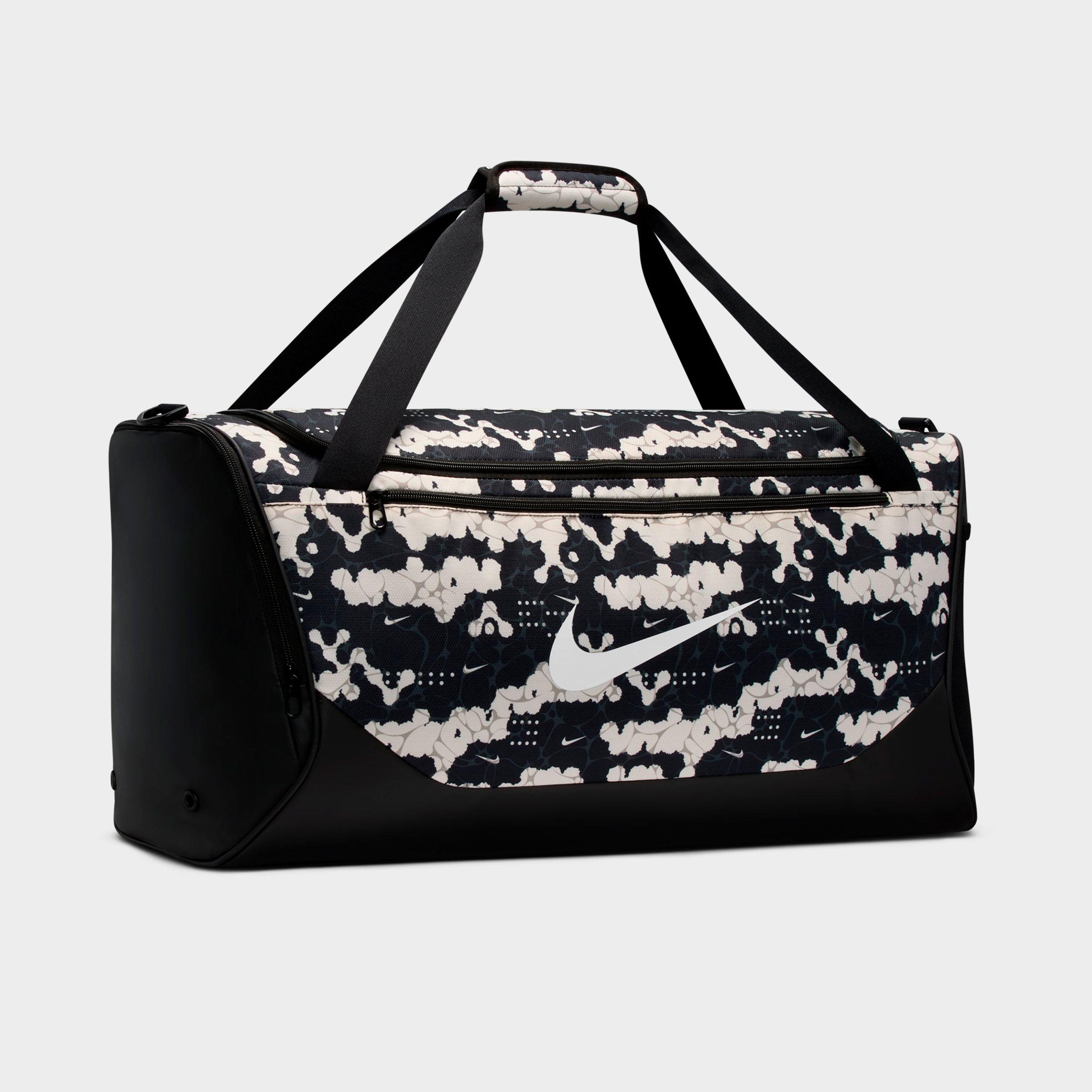 Nithtke Brasilia Training Duffel Bag (Medium, 60L) - Chalk/Black/White