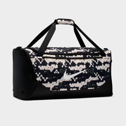 Nithtke Brasilia Training Duffel Bag (Medium, 60L) - Chalk/Black/White