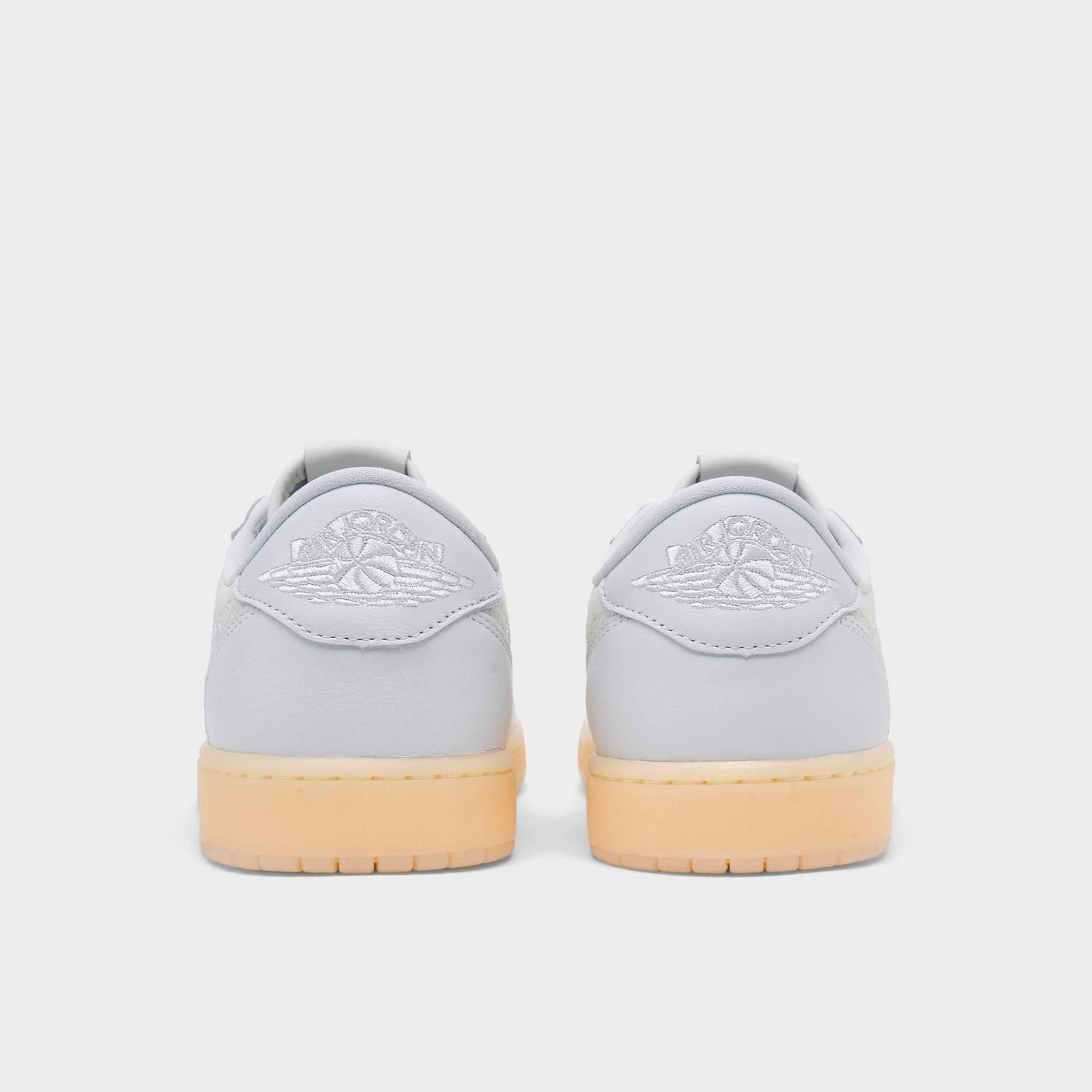Air Jordan Retro 1 Low OG SE Casual Shoes - Sail/Off-White/Coconut Milk - view 4