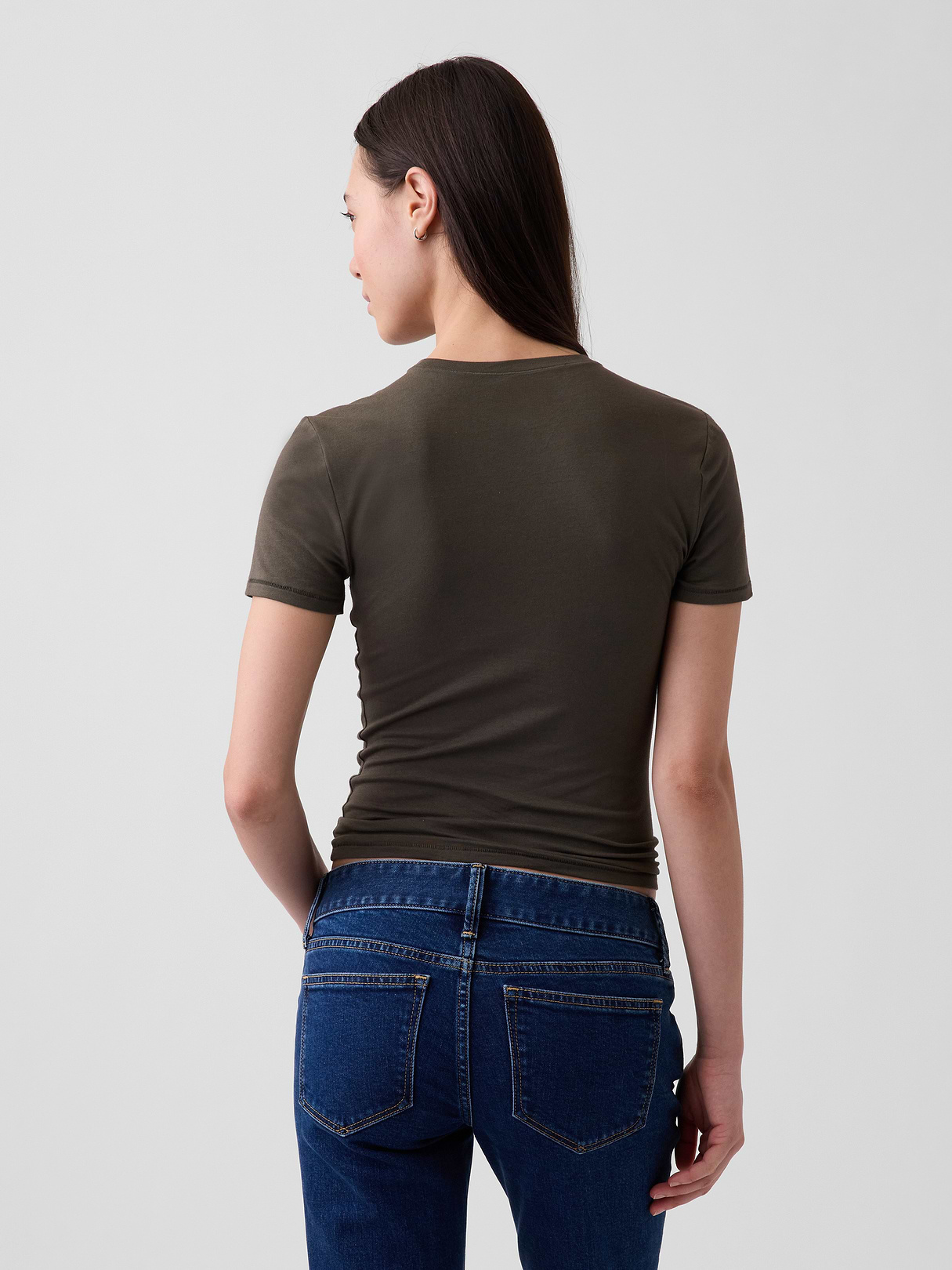 CloseKnit Jersey T-Shirt - Bamboo green