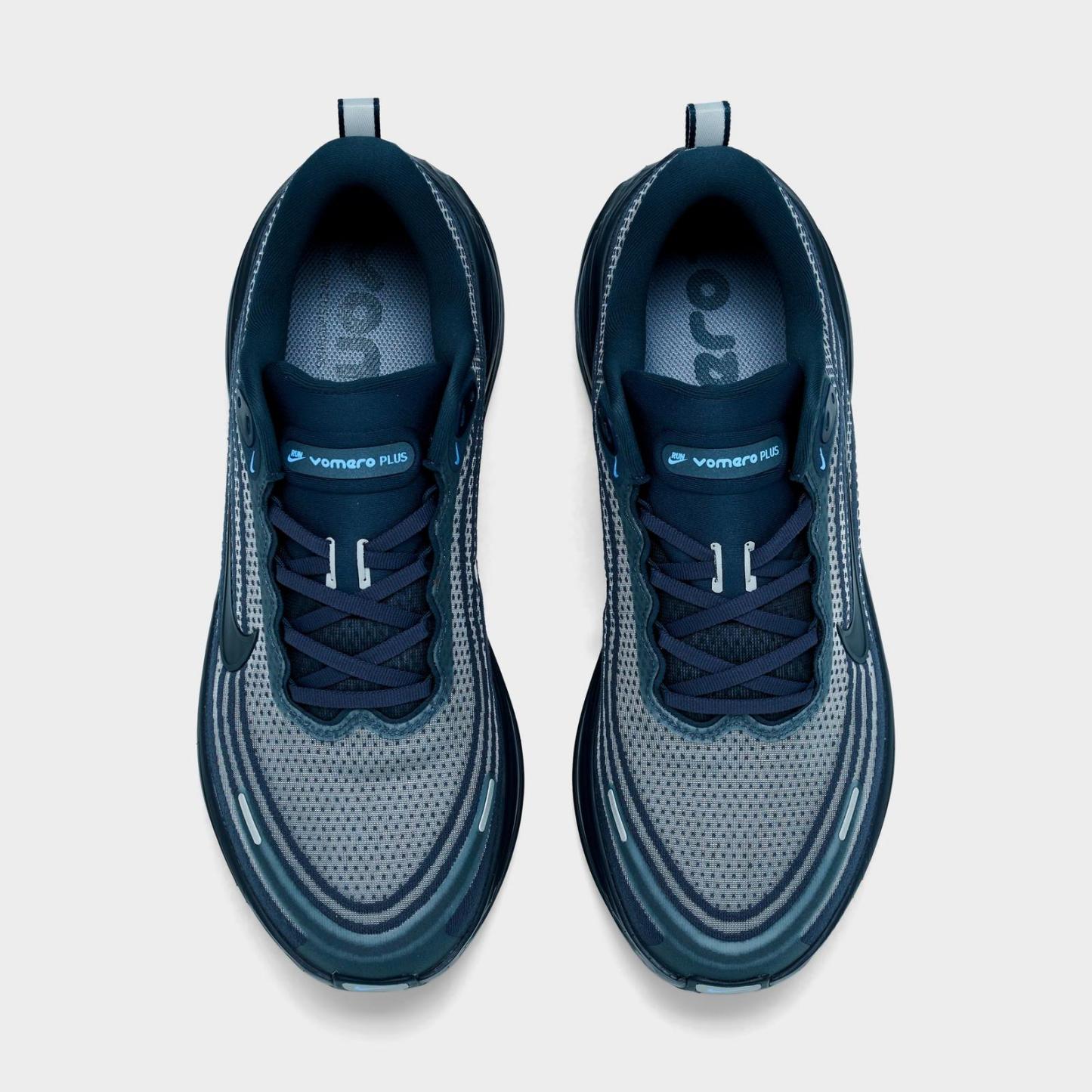 Men's Nike Vomero Plus Running Shoes - Thunder Blue/Ashen