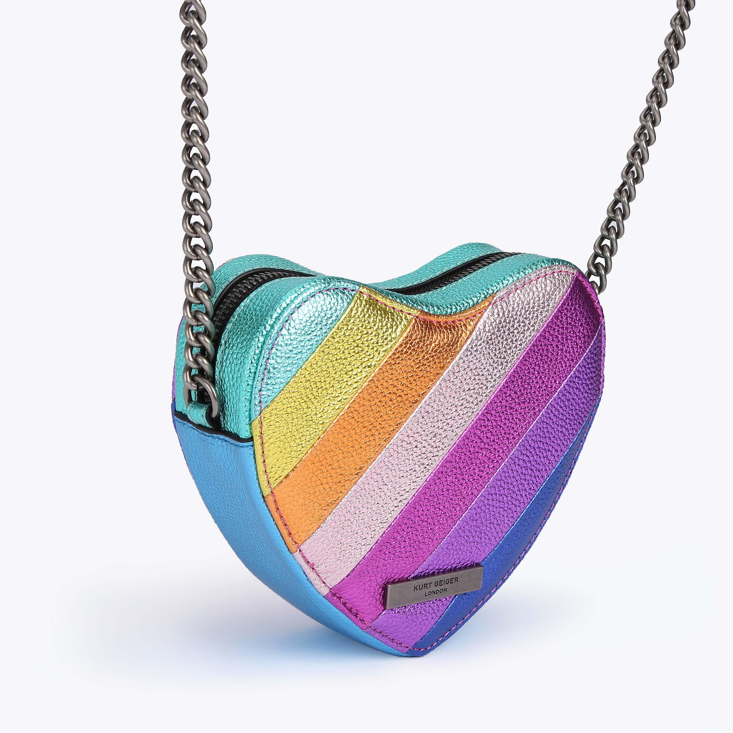 Kurt Geiger London Kensington Heart Bag - Multi Colored - view 4