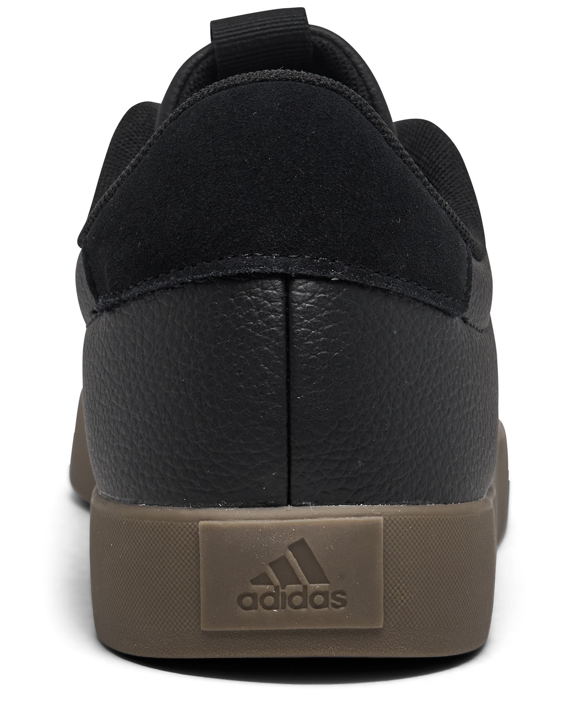 adidas Men's VL Court 3.0 Casual Sneakers from Finish Line - Black, White, Gum