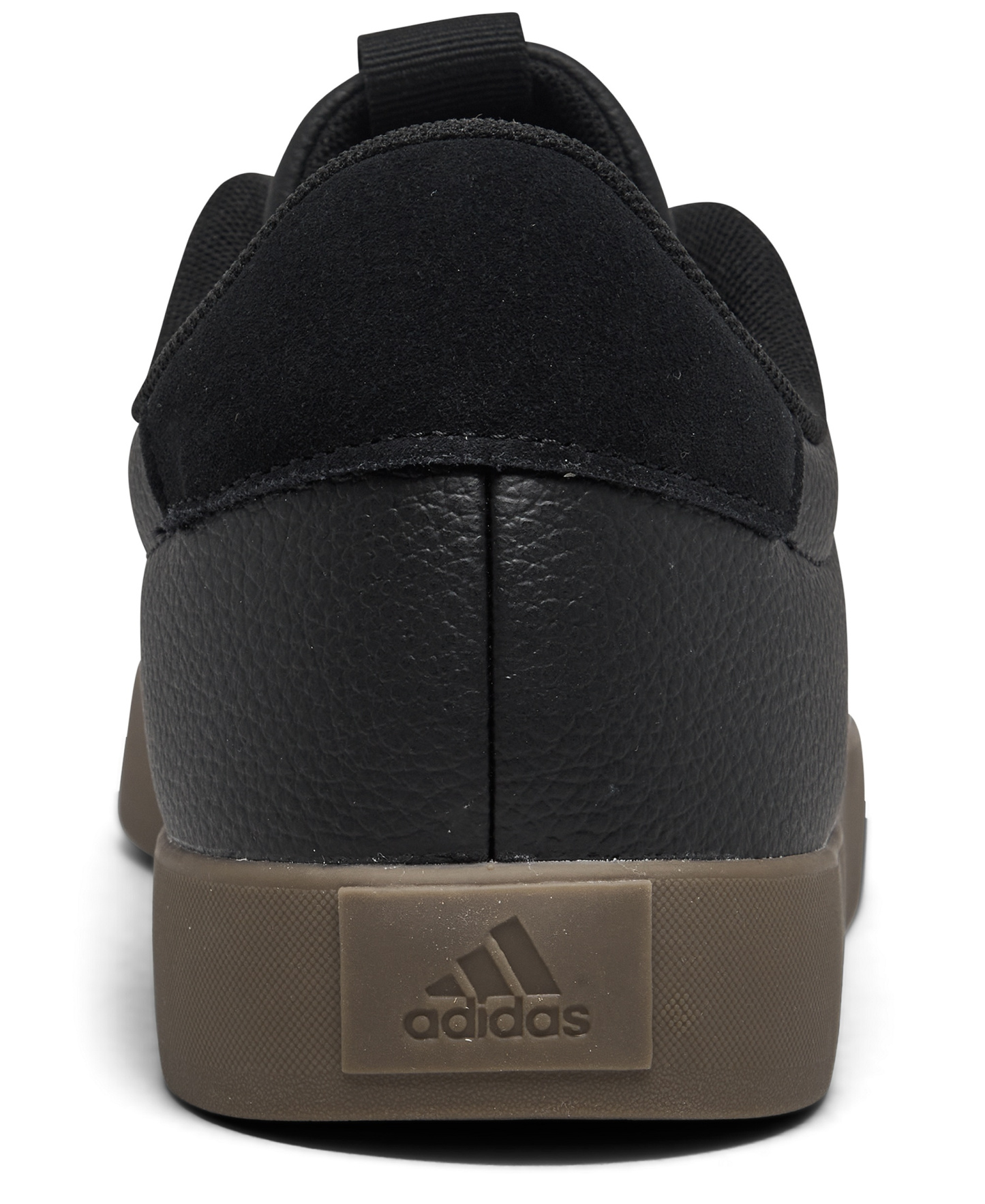 adidas Men's VL Court 3.0 Casual Sneakers from Finish Line - Black, White, Gum
