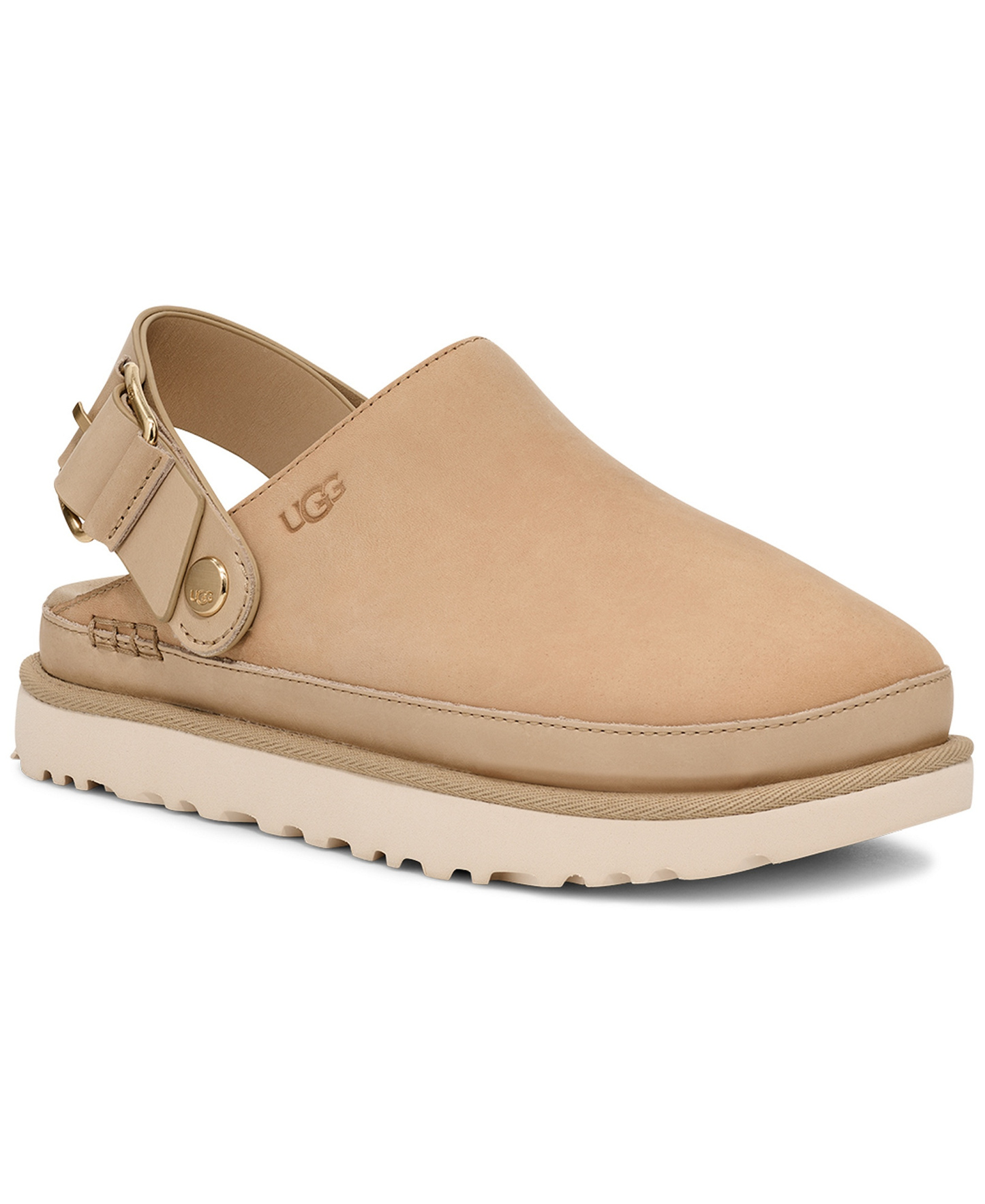UGG® Women's Goldenstar Villa Round Toe Clogs - Mustard Seed
