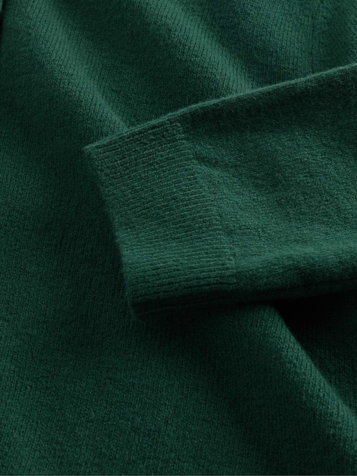 CashSoft Crop Cardigan - Evergreen glamour