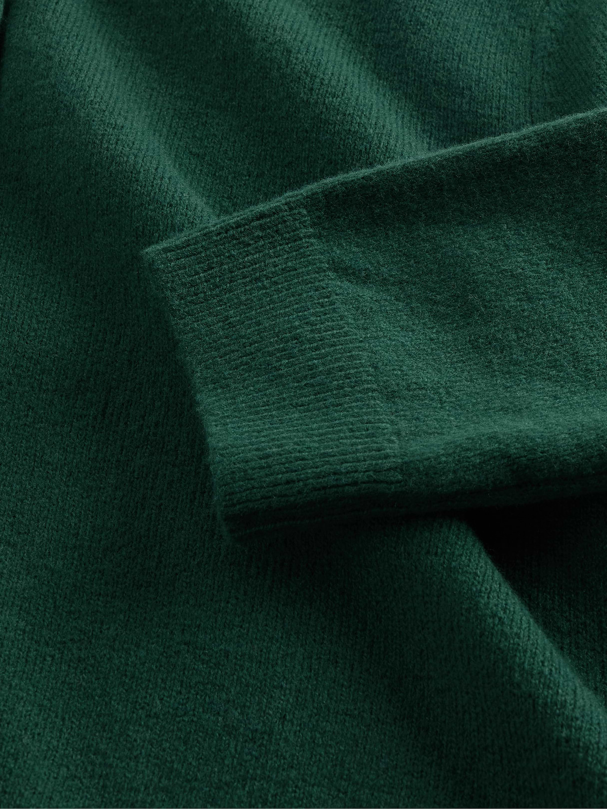 CashSoft Crop Cardigan - Evergreen glamour