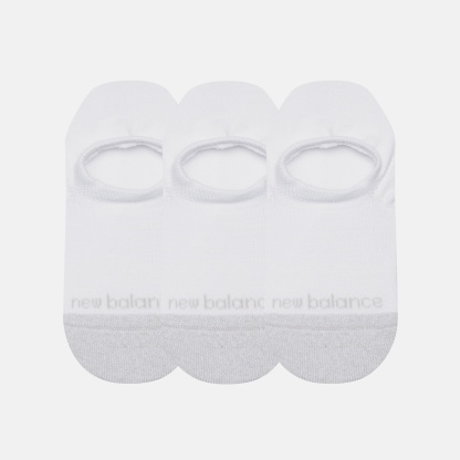 New Balance Active Invisible No Show Socks 3 Pack, LAS35209WT