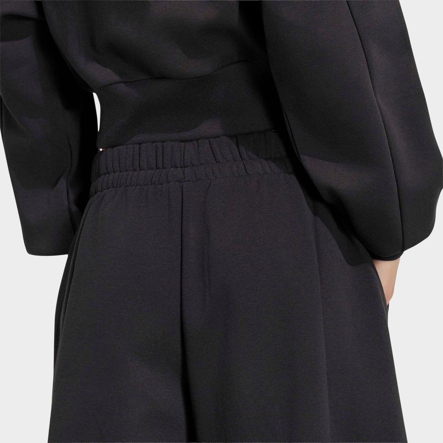 Women's adidas Essentials Contemporary Fleece Barrel Pants - Black