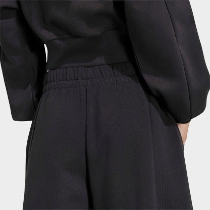 Women's adidas Essentials Contemporary Fleece Barrel Pants - Black