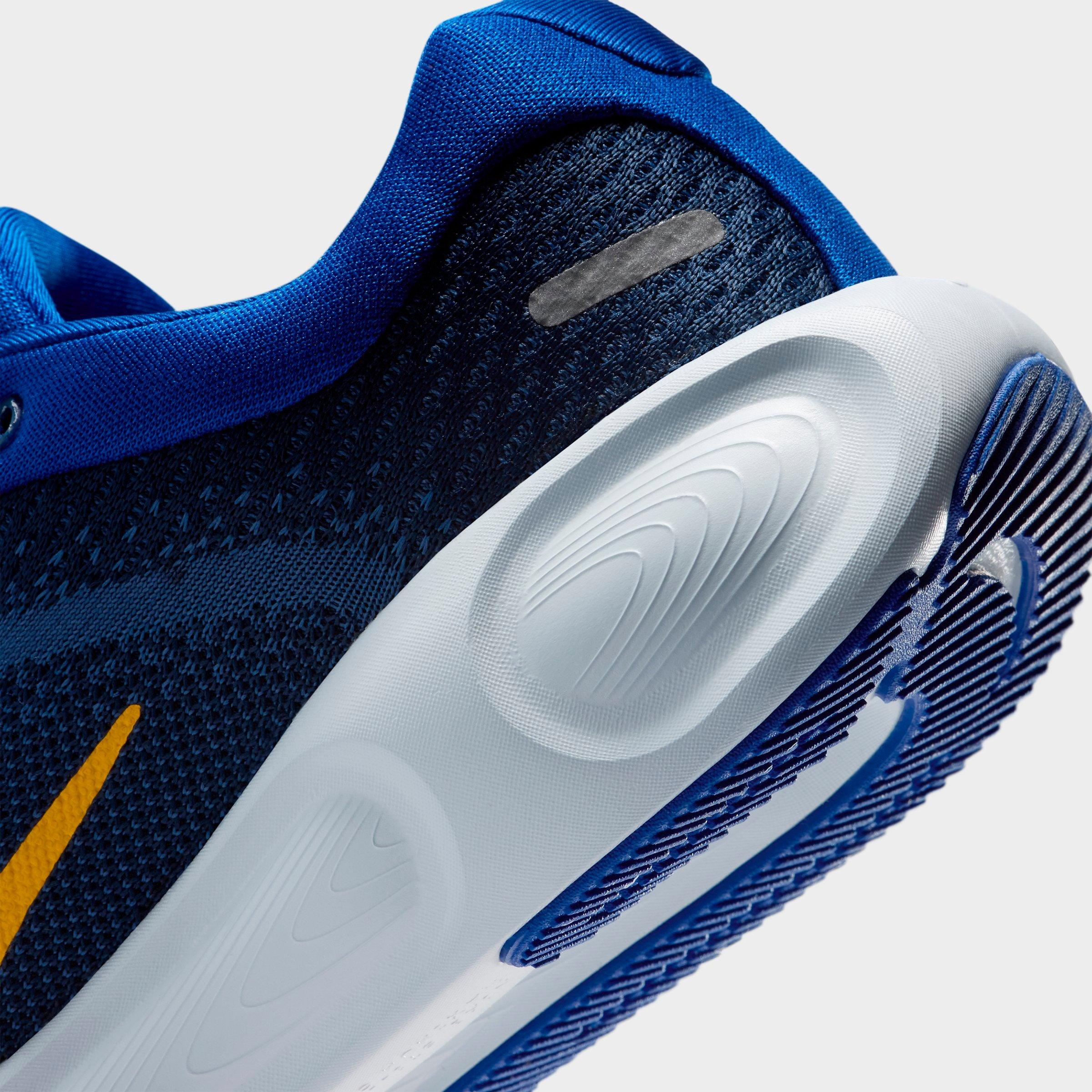 Big Kids' Nithtke Stellar Ride Running Shoes - Old Royal/Mystic Navy/Laser Orange/University Blue - Detail shot
