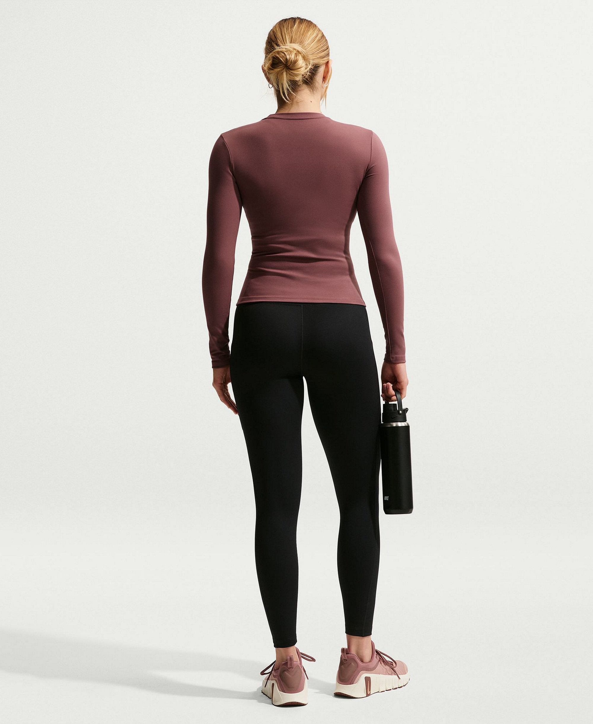 Nike Women's One High-Waist 7/8-Leggings - Black/White