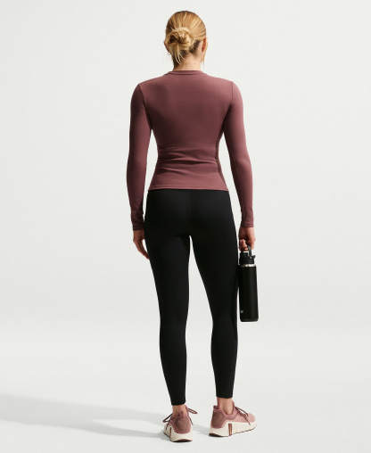 Nike Women's One High-Waist 7/8-Leggings - Black/White