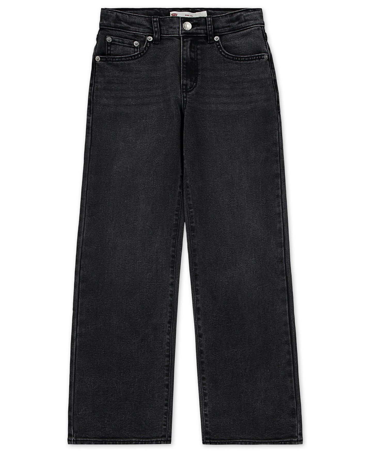 Levi's Girls' 7-16 Vintage-Like Mid-Rise Wide Leg Jeans - Blue