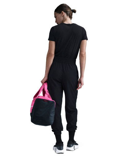 Nike Women's One Dri-FIT Woven High-Rise 7/8 Joggers - Black/Black