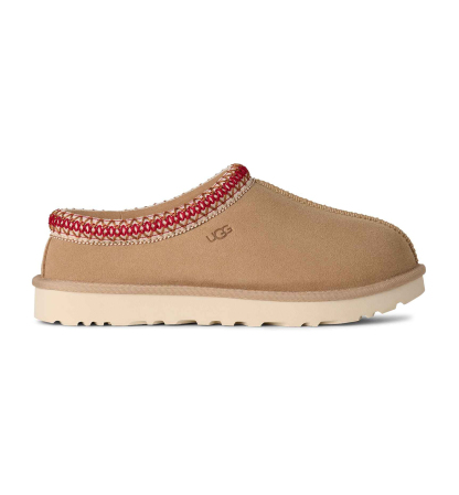 UGG® Women's Tasman II Slip-On Slide Slippers - Sand/Dark Cherry