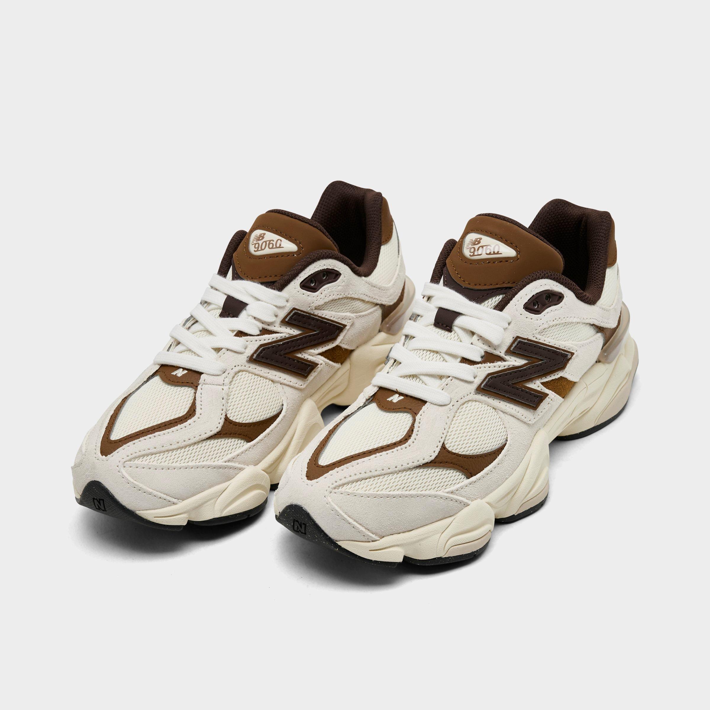 Big Kids' New Balance 9060 Casual Shoes - Breakfast Tea/Angora - view 2