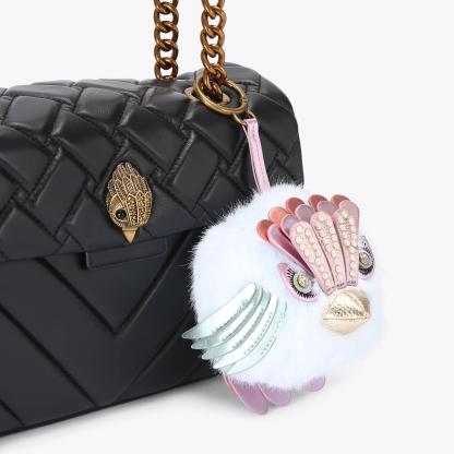 Kurt Geiger London Pom Pom Eagle Charm - Blue - view 2