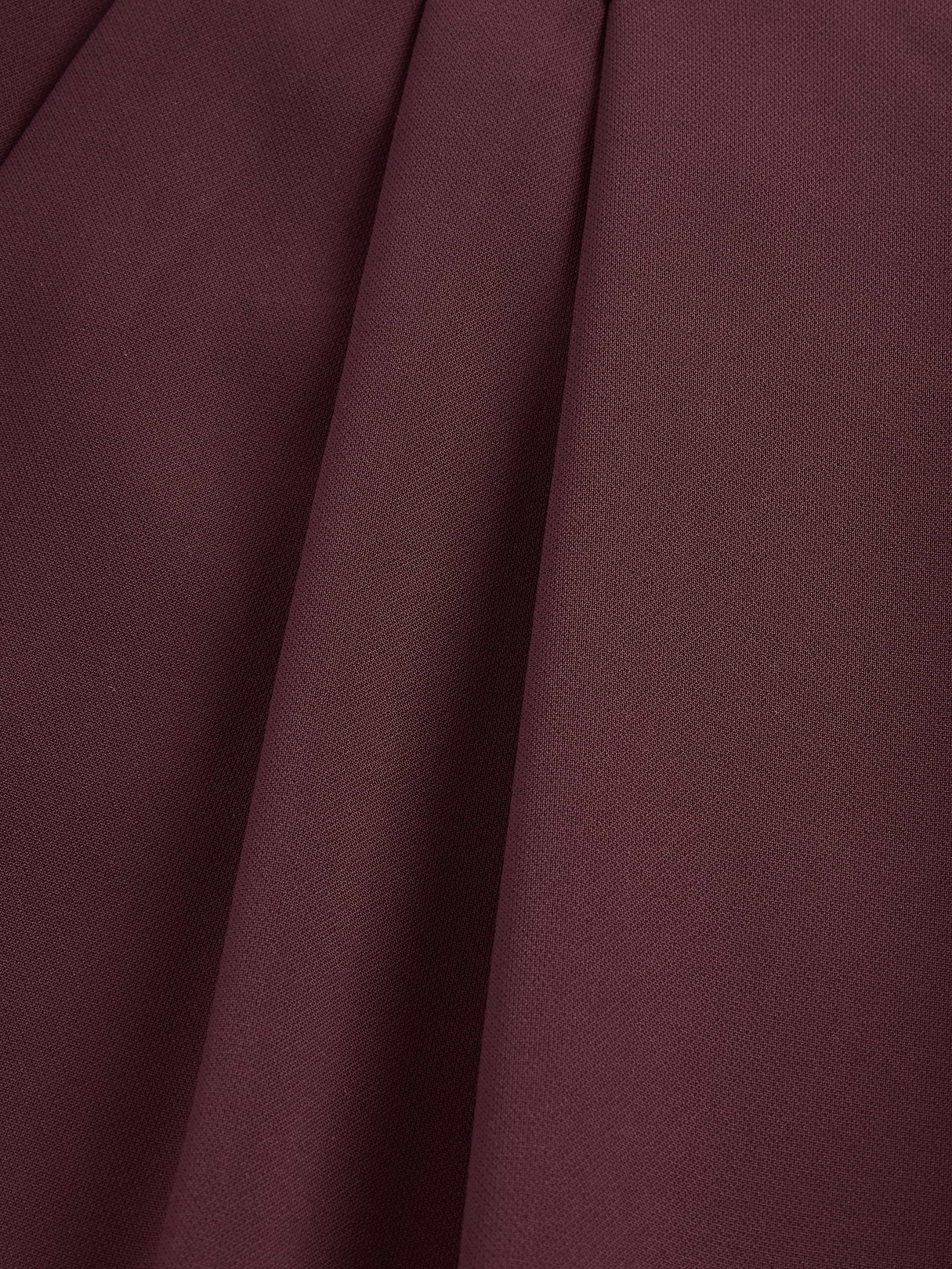 365 High Rise Pleated Trousers - Bordeaux purple